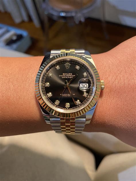 rolex datajust 11 blue two tone|cheapest rolex datejust two tone.